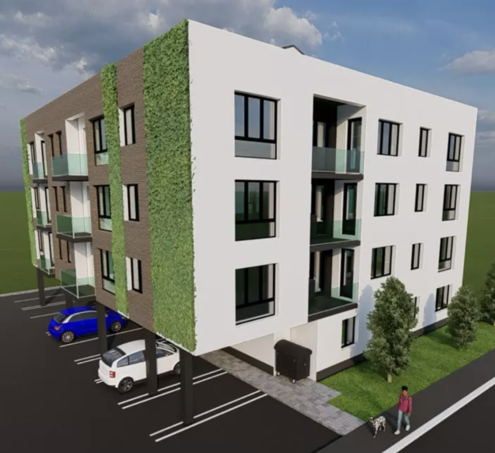 Slika projekta - Nova zgrada na mirnoj porodičnoj lokaciji u Donjoj Vrežini